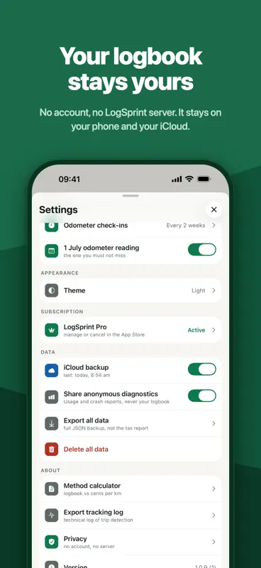LogSprint screenshot 6 of 6