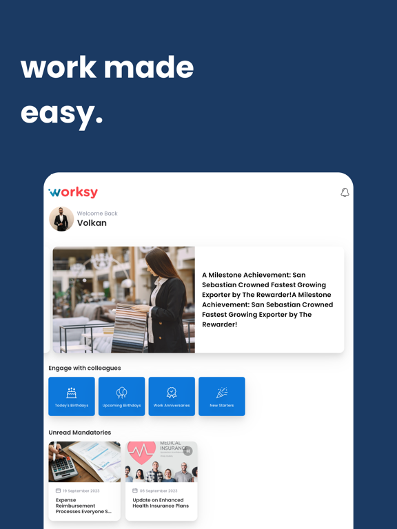 Worksy Employee App