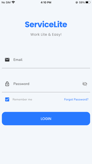 ServiceLite AI screenshot