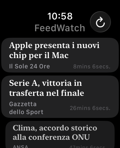 FeedWatch screenshot 12