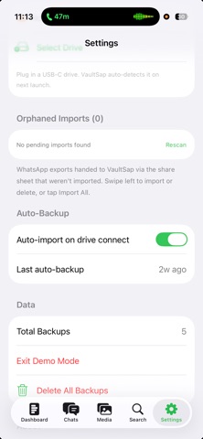 VaultSap screenshot