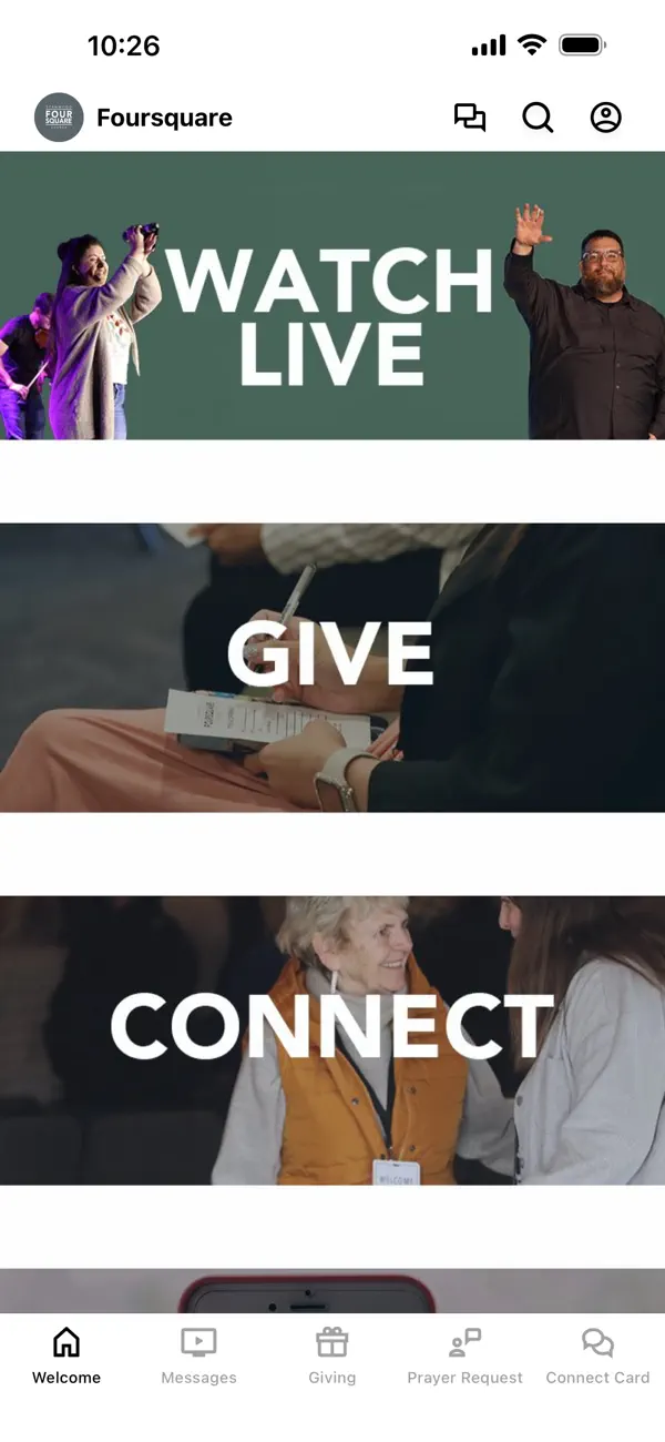 Screenshot #1 pour Stanwood Foursquare Church