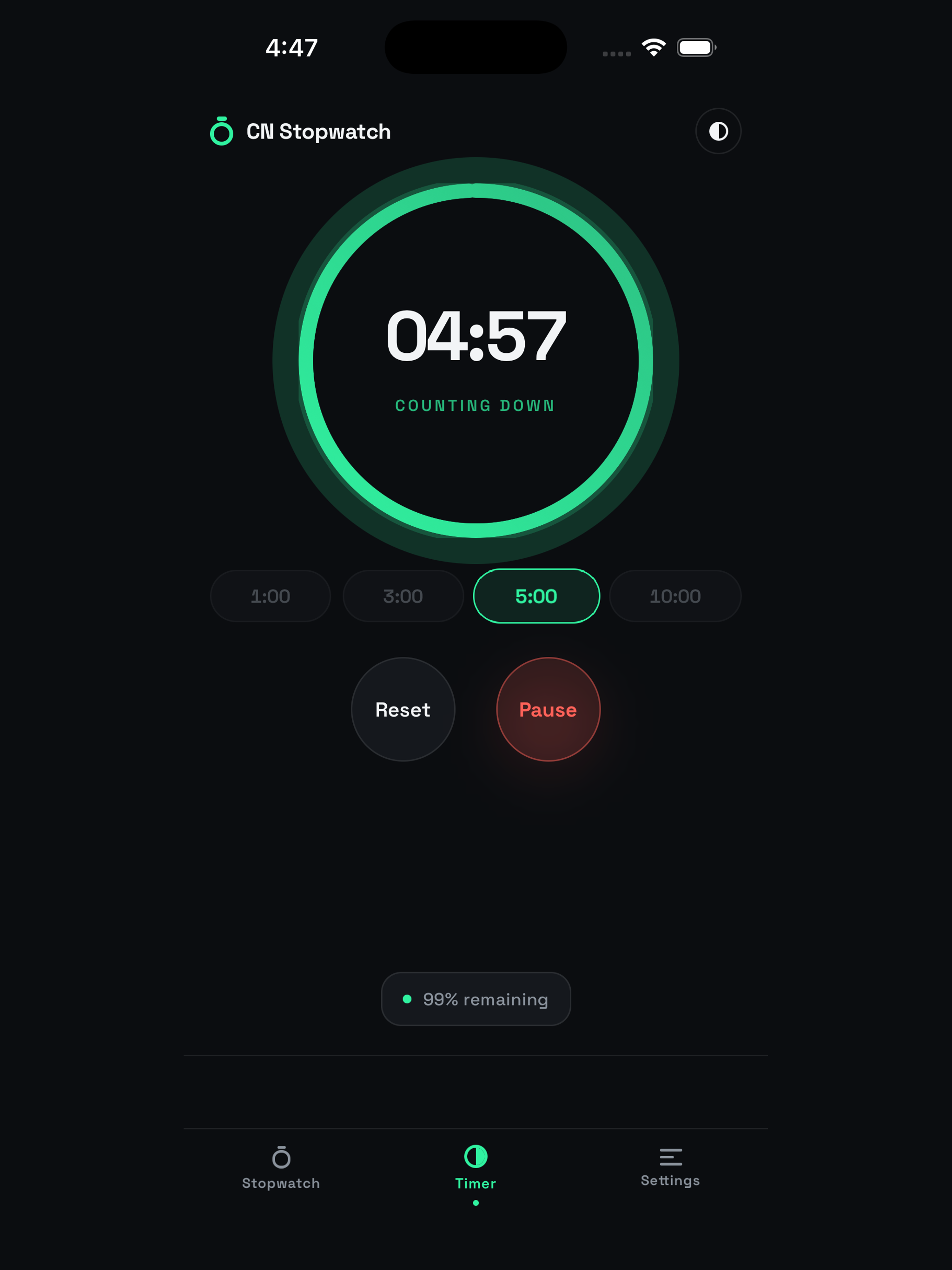 CNStopwatch screenshot 8