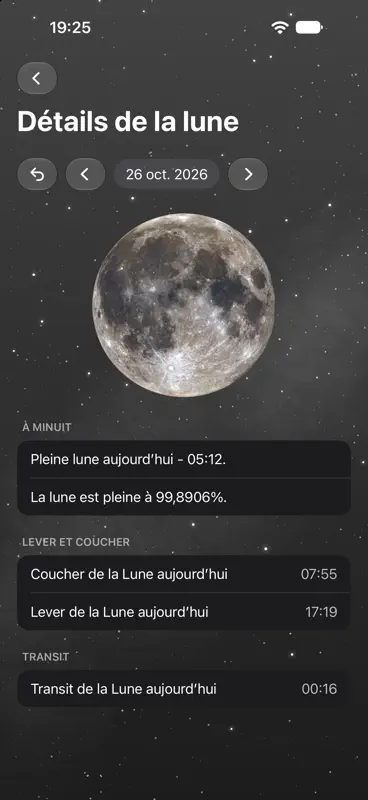 Phase de lune screenshot 4 of 7