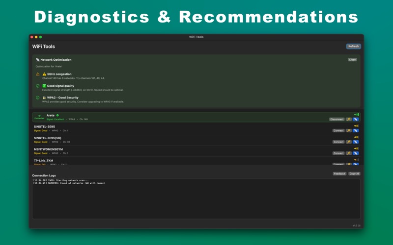 WiFi Tools screenshot