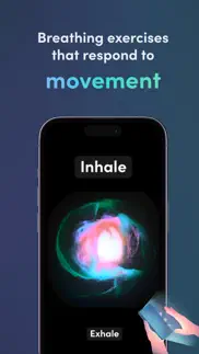 motionscape: mindful breathing iphone screenshot 2