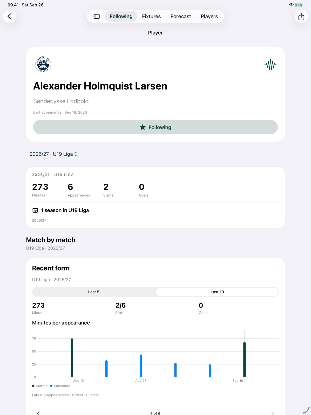 Screenshot 8 of PlayerSignal