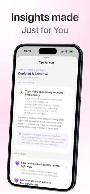 femi – premium period tracker screenshot 3