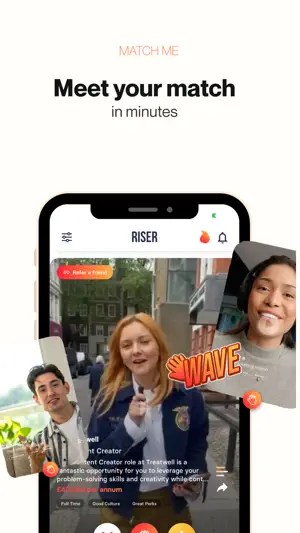 RISER™: Stand out. Get matched screenshot 4