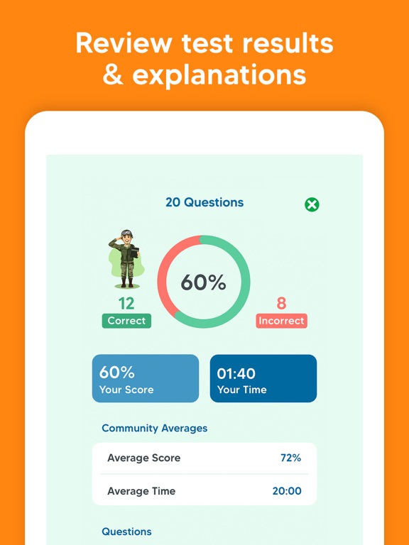ASVAB Practice Test 2025: Prep iPad screenshot 3 - Education app