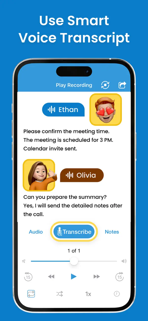 Screenshot #2 pour Voice Memos