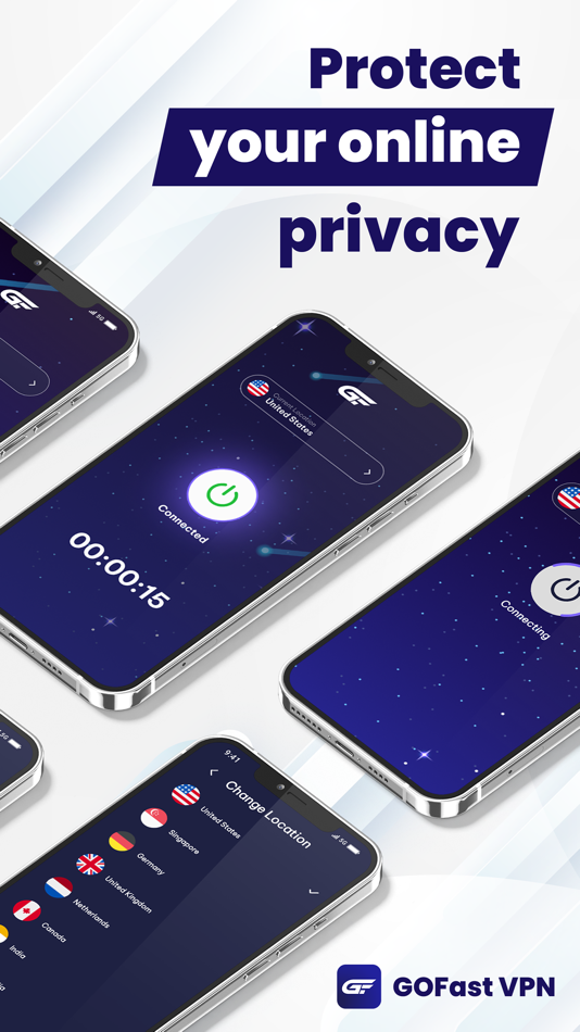#1. GOFast VPN: Unlimited Proxy (iOS) 由: TP Technology Service Company Limited