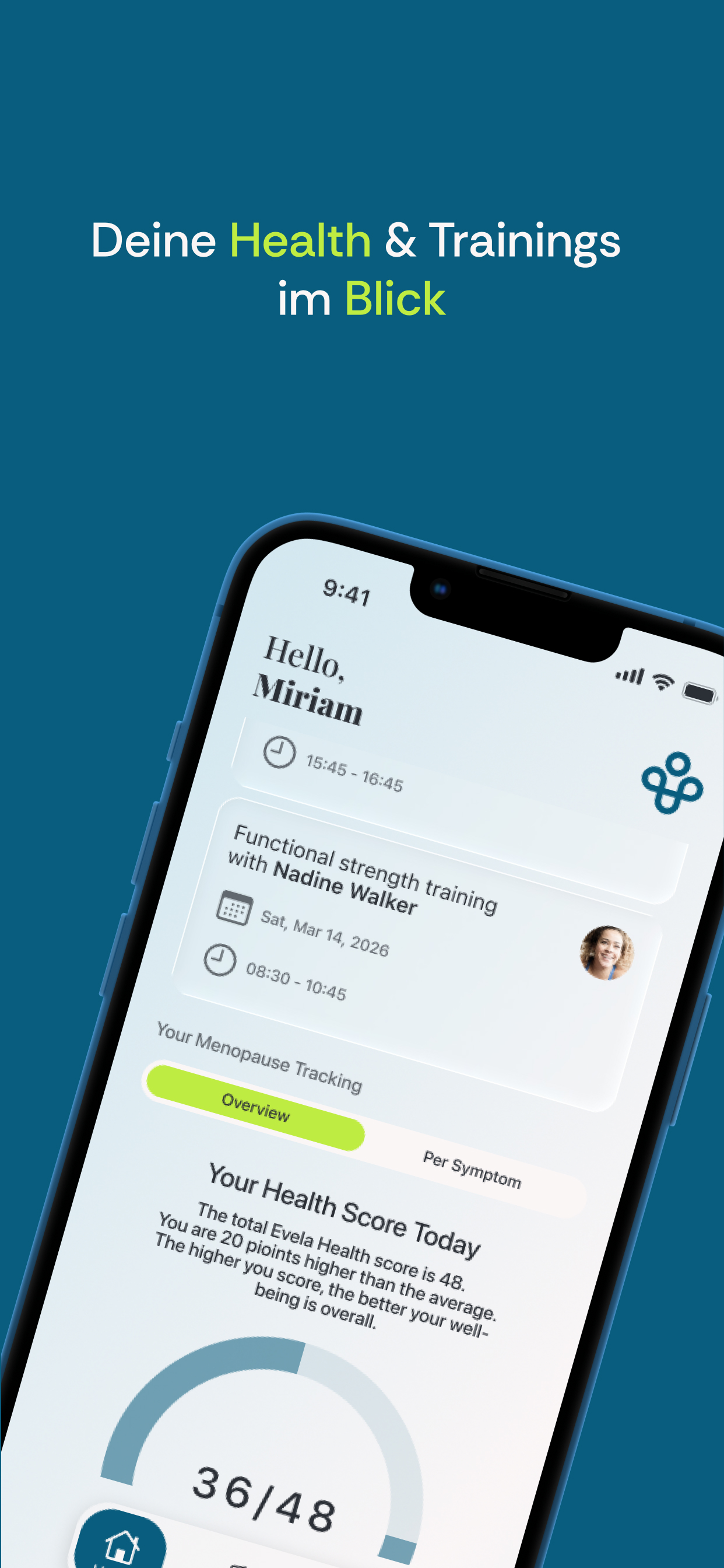 Evela Health Mobile