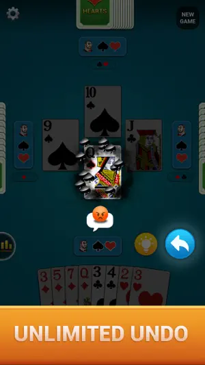 Hearts : Deluxe Card Game screenshot 4