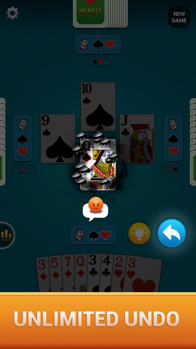 Hearts : Deluxe Card Game Screenshot