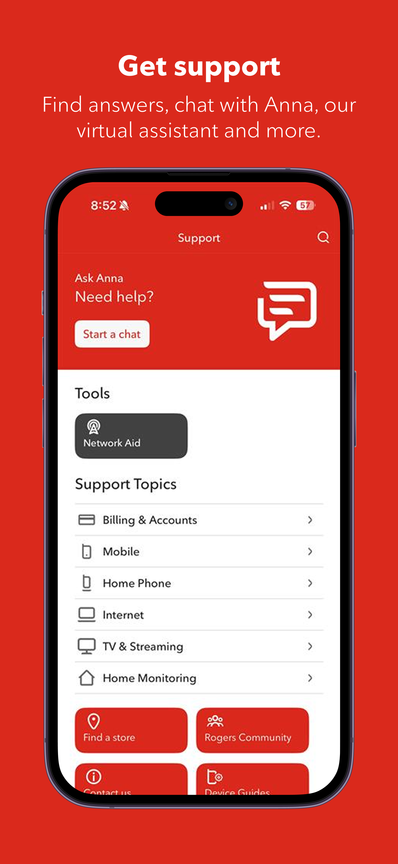 MyRogers - Manage your account