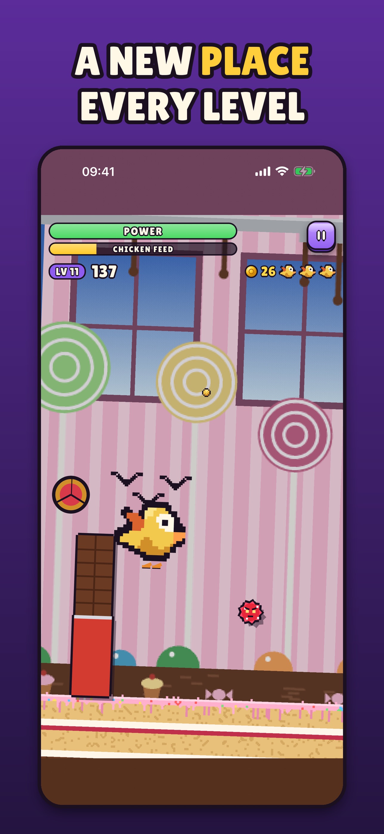 Screenshot 2 of Flap n Dodge: Pixel Runner