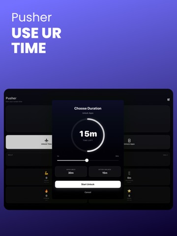 Pusher: App Blocker iPad screenshot