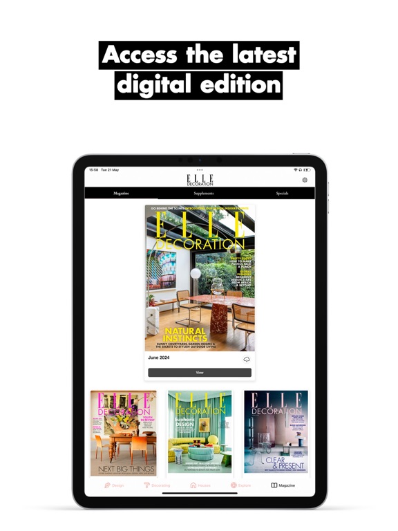 ELLE Decoration UK iPad app afbeelding 5
