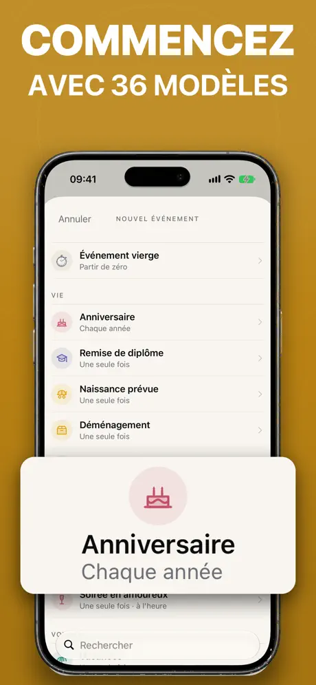 Countdown Widget: Décompte — capture d'écran 9