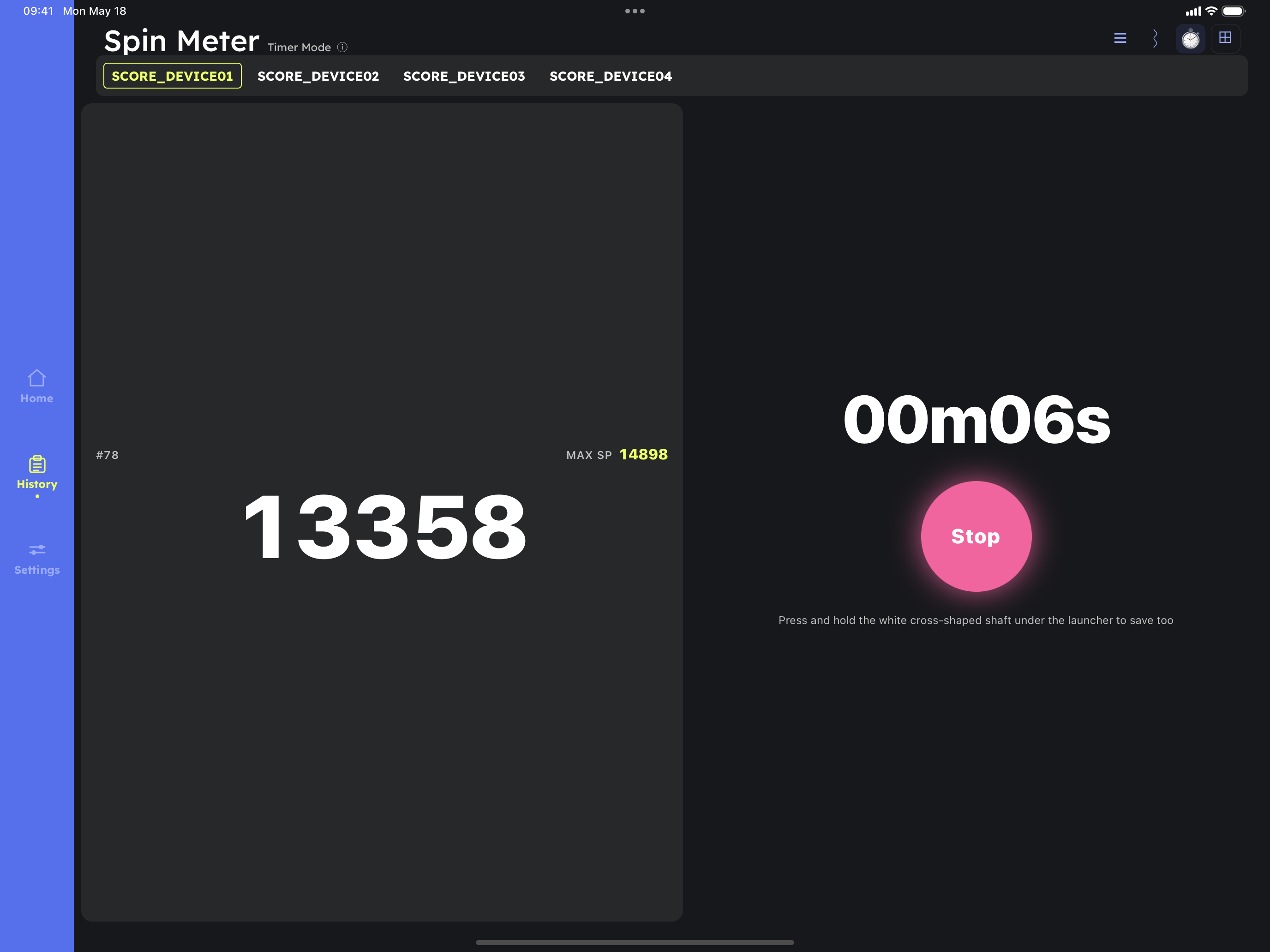 Spin Meter