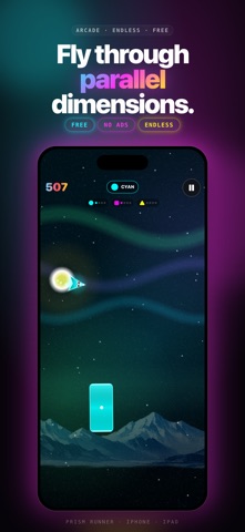 Prism Runner: Quantum Leap Screenshot 1 of 7