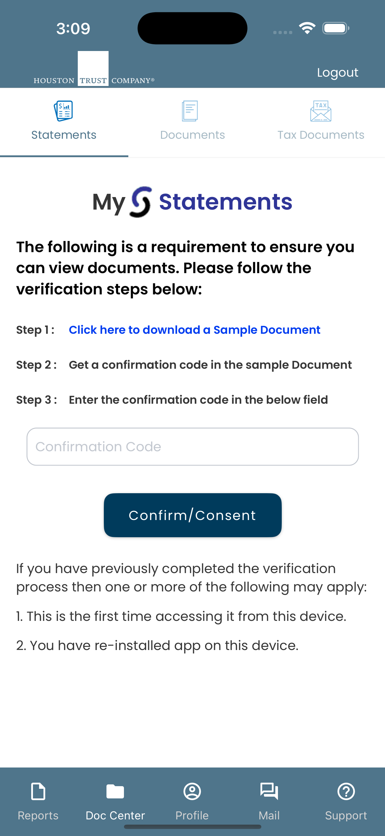 Houston Trust GWAccess screenshot 9