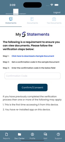 Houston Trust GWAccess screenshot
