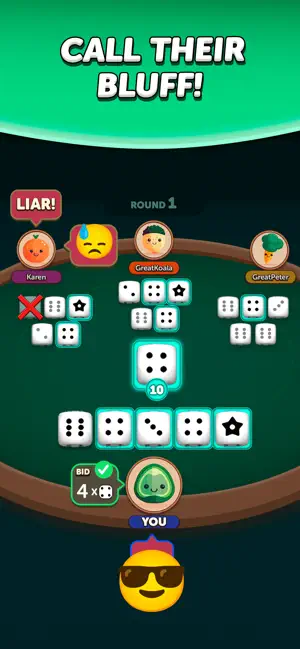Liar's Dice: Bluff & Bid screenshot 3