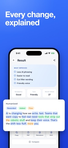 AI Humanizer: Rewrite AI Text Screenshot 4 of 5