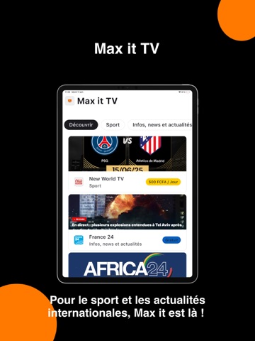 Orange Max it - Côte d'Ivoire App Store preview screenshot 13