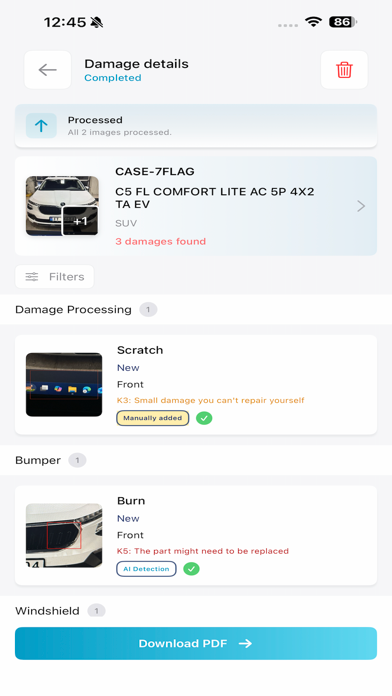 Auto Inspection Screenshot 4 of 6