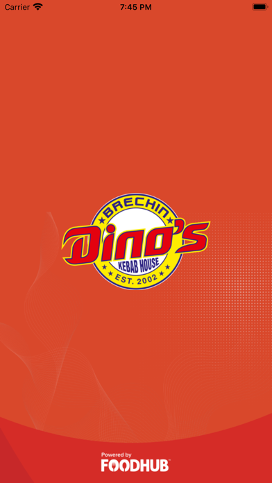 Dinos Pizza Brechin. Screenshot