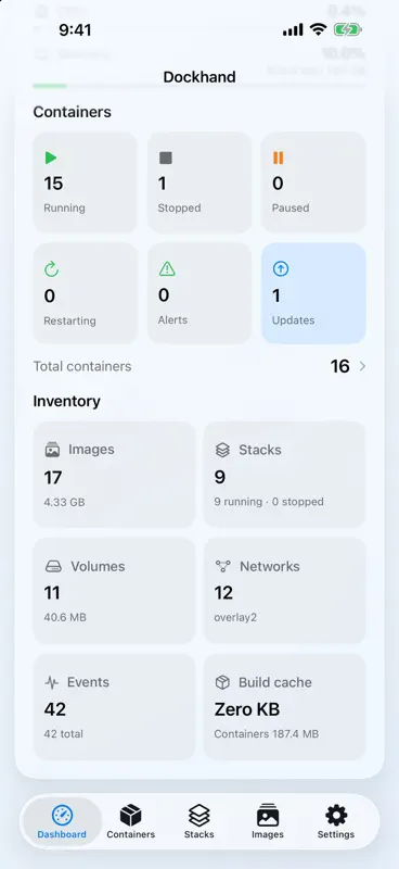Dockhand Mobile screenshot 2 of 6