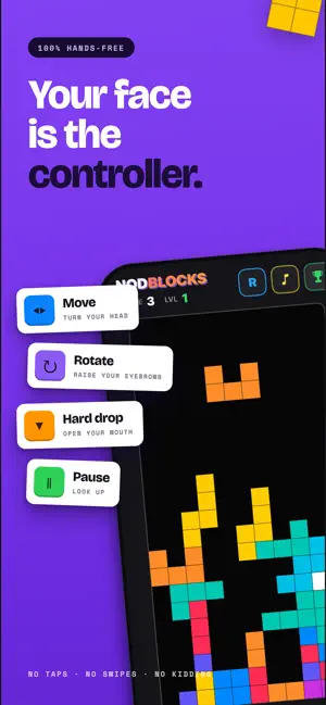 NODBLOCKS: Face Block Puzzle screenshot 2