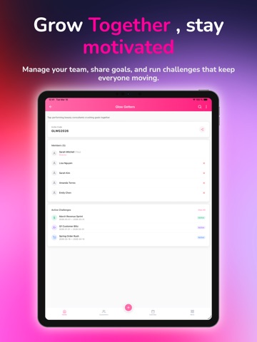 MyPink: MLM & Direct Sales CRM iPad screenshot