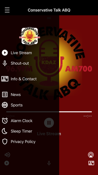Screenshot 2 of Conservative Talk ABQ - KDAZ App