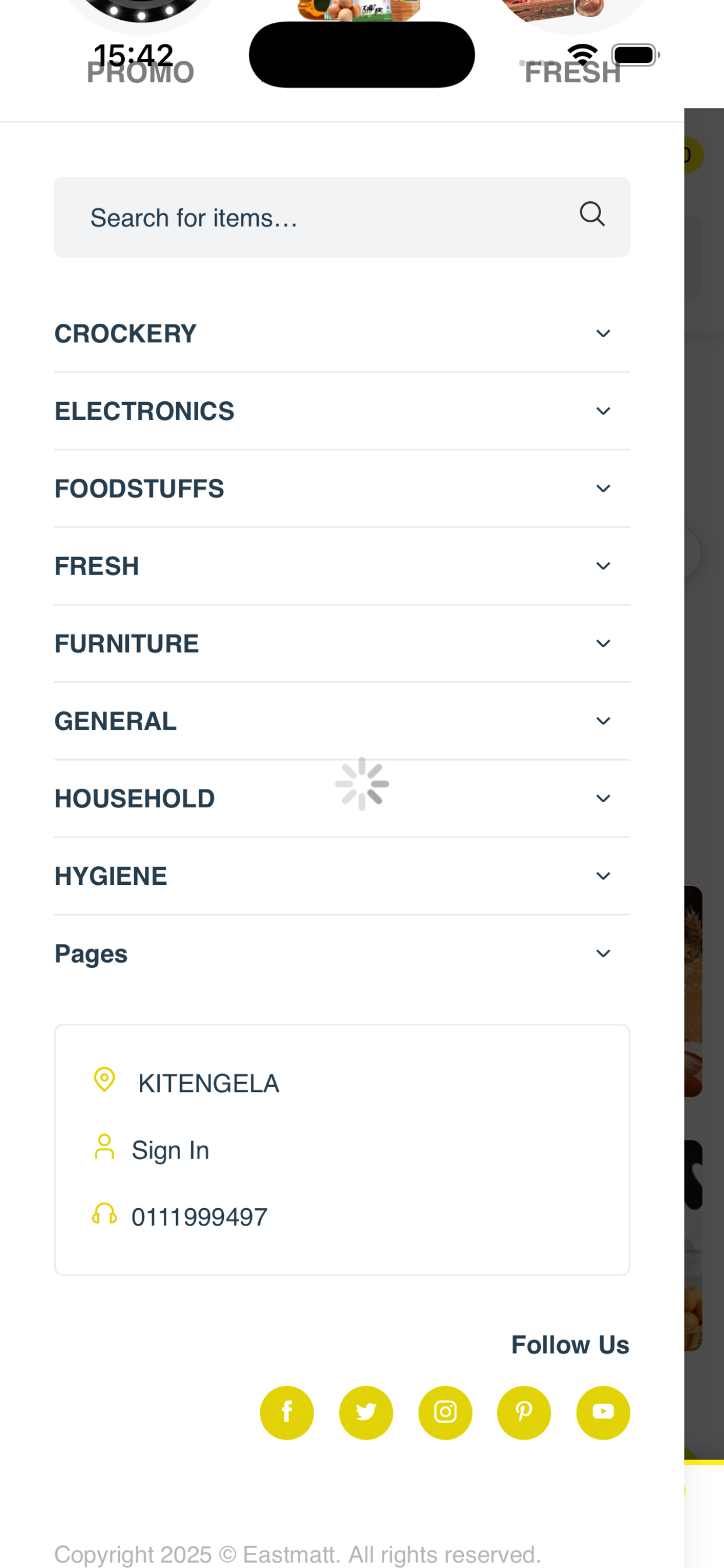 Eastmatt Supermarket screenshot 3