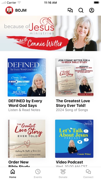 Because of Jesus Ministries