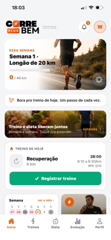 Corre Bem Plus iPhone screenshot