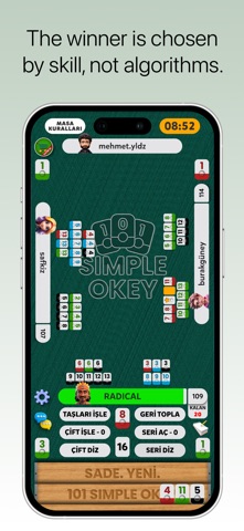101 Simple Okey-Play Vertical! Screenshot 6 of 10