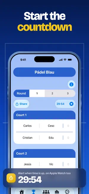 Americana Padel App screenshot 3