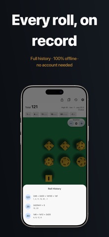 Dice Rune – 3D RPG Dice Roller Screenshot 6 of 6
