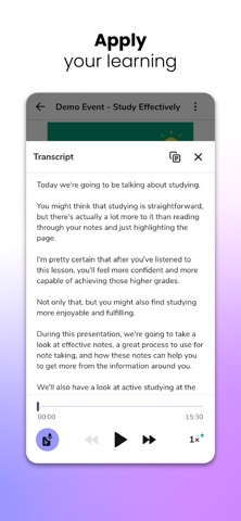 App screenshot