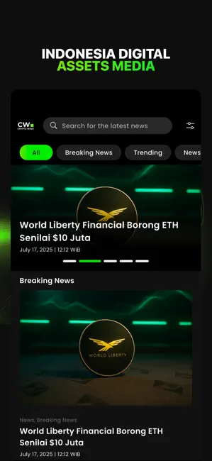 CryptoWave Media iPhone screenshot 1