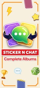Sticker n Chat Complete Albums screenshot