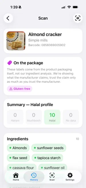 Ingredient Lookup screenshot 3