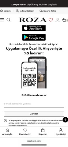 Roza Butik screenshot