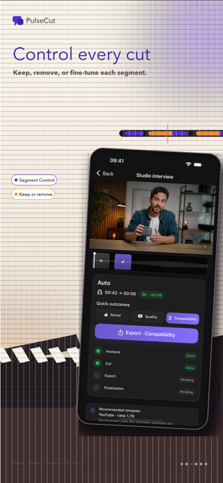 PulseCut - AI Video Editor Screenshot 3 of 6