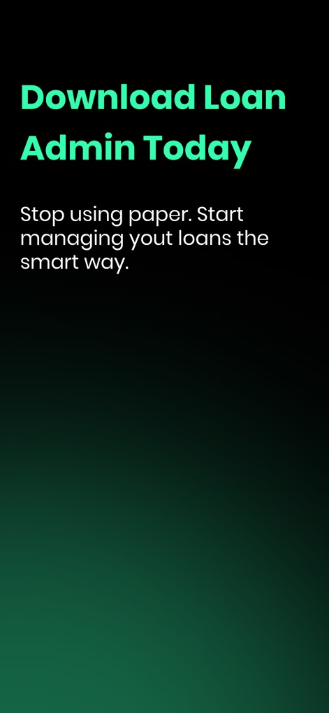 LoanAdmin - Finance App | MWM